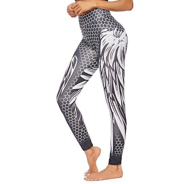 women high elastic fitness sport leggings pants slim running sportswear sports pants trousers clothing, Black
women high elastic fitness sport leggings pants slim running sportswear sports pants trousers clothing, Black