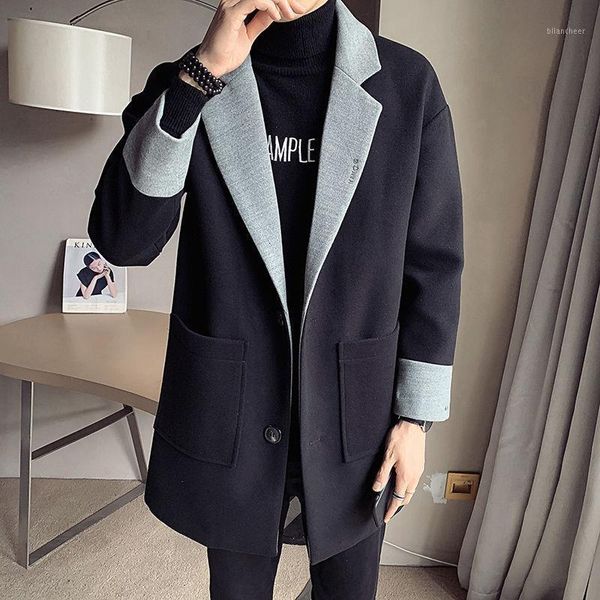 winter jacket men korean style mens wool long trench coat all-match black windbreaker mens wool trench coat manteau homme long1
winter jacket men korean style mens wool long trench coat all-match black windbreaker mens wool trench coat manteau homme long1