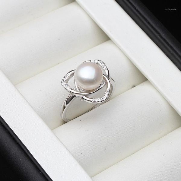 cluster rings 925 sterling silver natural freshwater pearl zircon fashion jewelry for women 8-9mm adjustable rings1, Golden;silver
cluster rings 925 sterling silver natural freshwater pearl zircon fashion jewelry for women 8-9mm adjustable rings1, Golden;silver