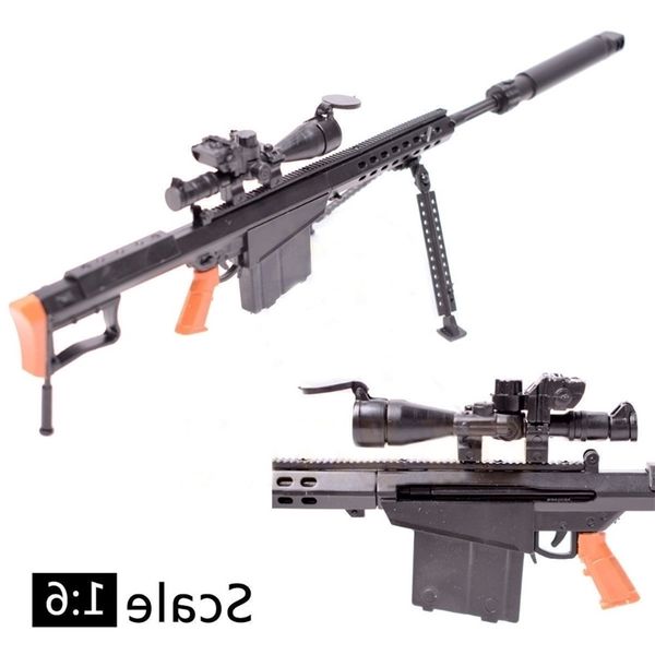 45441:6 1/6 scale 12 inch action figures m82a1 sinper rifle gun for 1/100 mg bandai gundam model kids toy random color hyy0324
45441:6 1/6 scale 12 inch action figures m82a1 sinper rifle gun for 1/100 mg bandai gundam model kids toy random color hyy0324