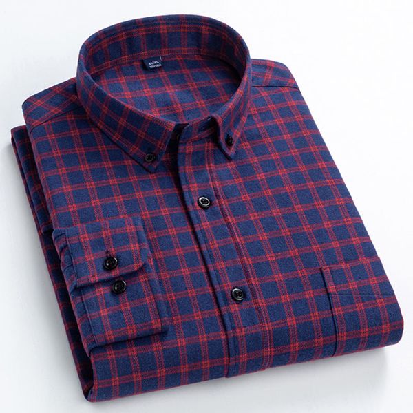 sanded fabric checkered for mens long sleeve casual well fit classical men plaid shirts leisure male thick autumn 1022, White;black
sanded fabric checkered for mens long sleeve casual well fit classical men plaid shirts leisure male thick autumn 1022, White;black