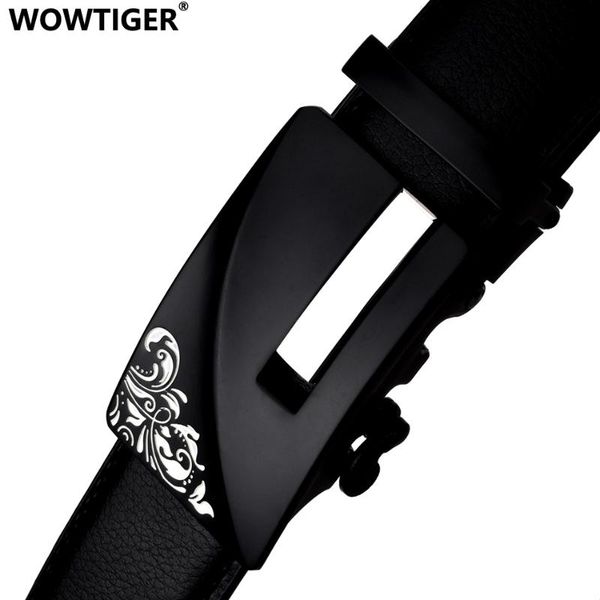 wowtiger black 3.5cm width floral cowhide leather mens belt designer automatic buckle belts for men, Black;brown
wowtiger black 3.5cm width floral cowhide leather mens belt designer automatic buckle belts for men, Black;brown