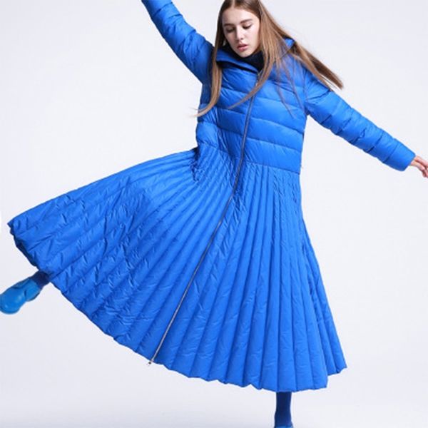 autumn and winter skirt style long down women jacket special design coat blue plus size parkas female and causal warm wear 201203, Black
autumn and winter skirt style long down women jacket special design coat blue plus size parkas female and causal warm wear 201203, Black
