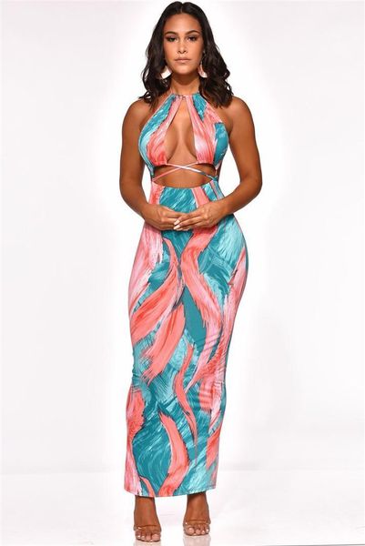 serpentine backlestie halter female bodycon dresses floral printed holiday ladies sheath dresses summer womens hollow out party dresses, White;black
serpentine backlestie halter female bodycon dresses floral printed holiday ladies sheath dresses summer womens hollow out party dresses, White;black