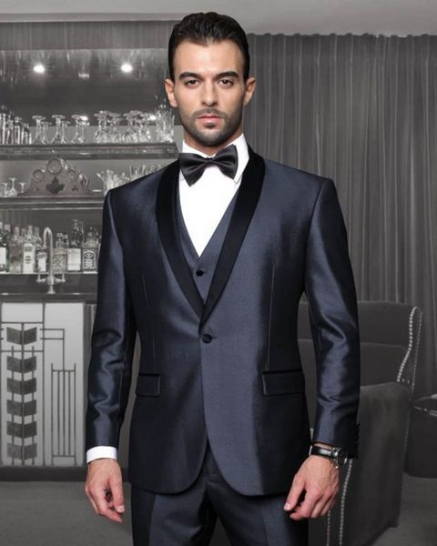 new fashion shiny navy blue groom tuxedos groomsmen excellent shawl lapel man wedding wear men party prom suit(jacket+pants+tie+vest) 2811, Black;gray
new fashion shiny navy blue groom tuxedos groomsmen excellent shawl lapel man wedding wear men party prom suit(jacket+pants+tie+vest) 2811, Black;gray