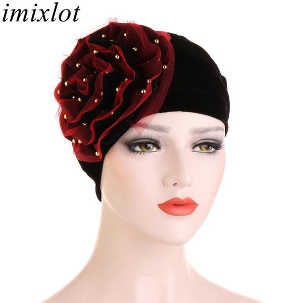 beanie/skull caps imixlot 2021 velvet cap multilayer lace flower turban women girls gold color beads muslim bonnet hat fashion headdress, Blue;gray
beanie/skull caps imixlot 2021 velvet cap multilayer lace flower turban women girls gold color beads muslim bonnet hat fashion headdress, Blue;gray