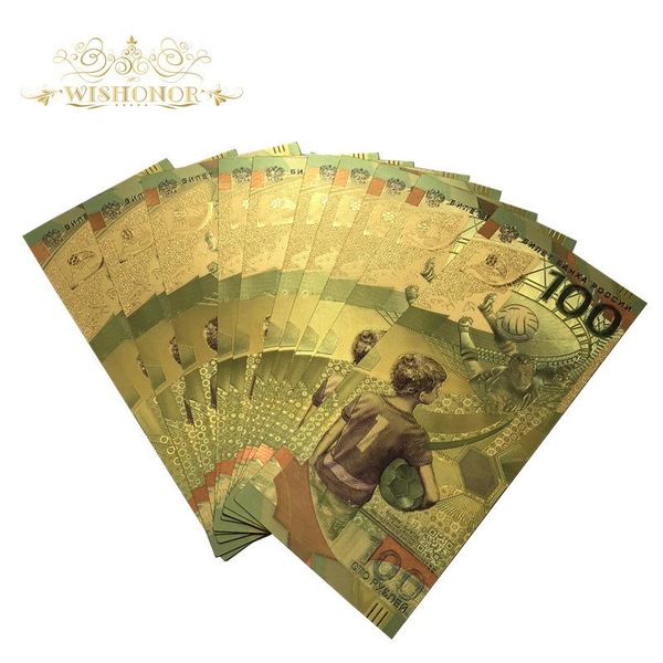 10pcs lot color russia sochi banknotes 100 rubles banknote in 24k gold plated paper money for collection and gifts sqcalr pingtoy
10pcs lot color russia sochi banknotes 100 rubles banknote in 24k gold plated paper money for collection and gifts sqcalr pingtoy