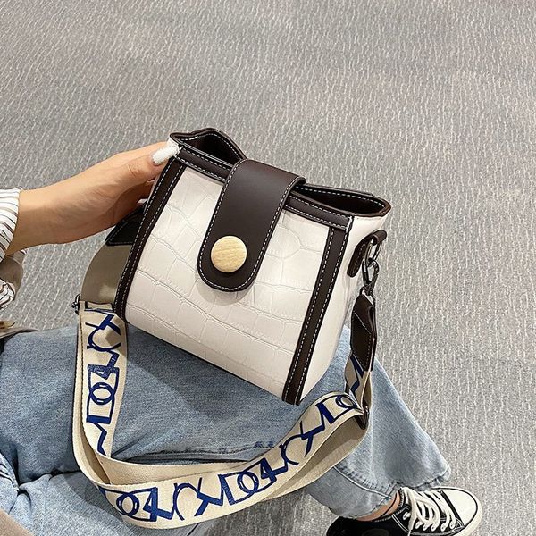 hbp leather shoulder bags for women 2020 new crossbody bucket bag women totes