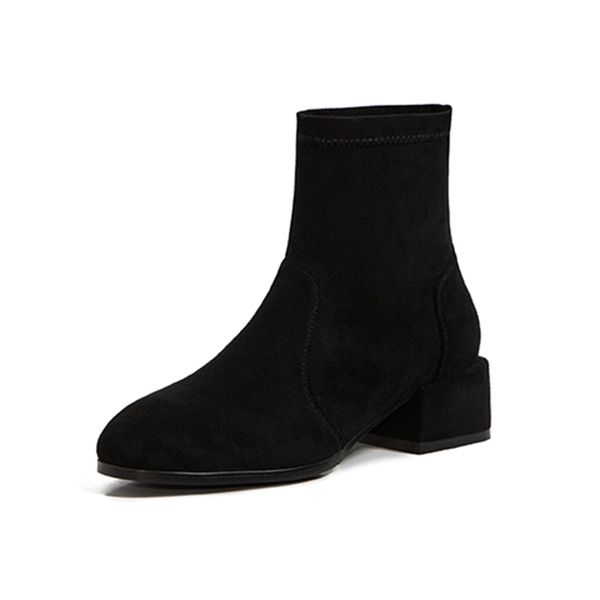 2021 the new casual style round the ankle fashion medium black stretch with thick heel biker boots women's shoes 72rl
2021 the new casual style round the ankle fashion medium black stretch with thick heel biker boots women's shoes 72rl