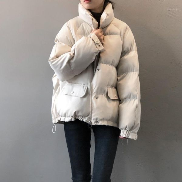 women solid parkas 2020 fashion ladies cotton bread winter jacket zipper outerwear & coats female warm elegant jackets coats1, Black
women solid parkas 2020 fashion ladies cotton bread winter jacket zipper outerwear & coats female warm elegant jackets coats1, Black