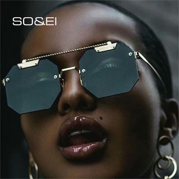 sunglasses so&ei ins rimless square women brand designer clear ocean lens eyewear ladies sun glasses men oculos uv400, White;black
sunglasses so&ei ins rimless square women brand designer clear ocean lens eyewear ladies sun glasses men oculos uv400, White;black