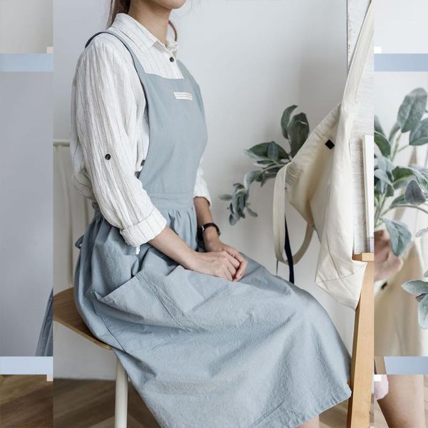 aprons 2021 nordic wind pleated skirt cotton linen apron coffee shops and flower work cleaning kitchen apron1
aprons 2021 nordic wind pleated skirt cotton linen apron coffee shops and flower work cleaning kitchen apron1
