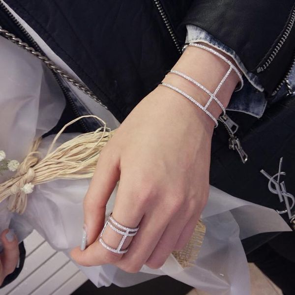 2020 monaco designer brand accessories fashion unique star zircon mic pave hand bangle with ing, Black
2020 monaco designer brand accessories fashion unique star zircon mic pave hand bangle with ing, Black
