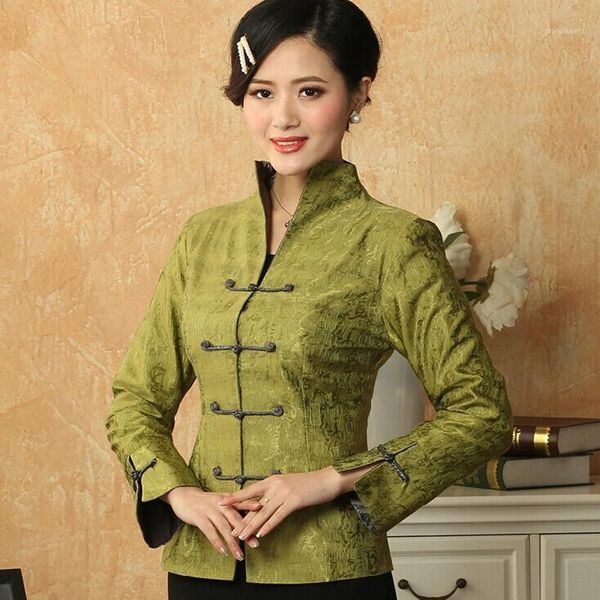 new fashion green chinese tradition style lady'stang suit women's long sleeves jacket coat outerwear size: m,,xl,xxl,xxxl1, Black;brown
new fashion green chinese tradition style lady'stang suit women's long sleeves jacket coat outerwear size: m,,xl,xxl,xxxl1, Black;brown