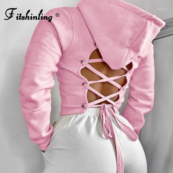 fitshinling backless lace up hoodies women autumn crop athleisure slim long sleeve hoody casual slim hooded sweatshirts1, Black
fitshinling backless lace up hoodies women autumn crop athleisure slim long sleeve hoody casual slim hooded sweatshirts1, Black
