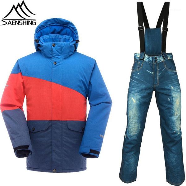 skiing jackets saenshing ski suit men winter jacket + snow denim pants waterproof thicken warm snowboarding suits outdoor clothing1
skiing jackets saenshing ski suit men winter jacket + snow denim pants waterproof thicken warm snowboarding suits outdoor clothing1