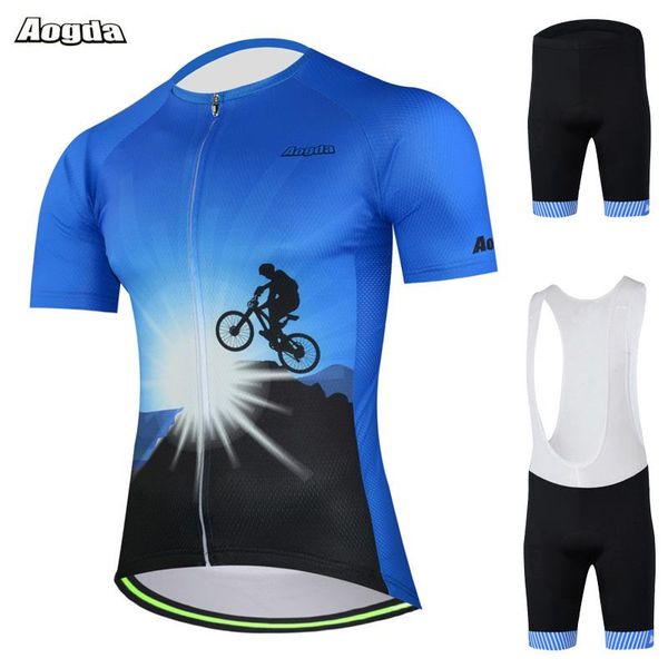 aogda blue bike clothing summer breathable bicycle clothes men short sleeve cycling jersey set roupa ciclismo, Black;blue
aogda blue bike clothing summer breathable bicycle clothes men short sleeve cycling jersey set roupa ciclismo, Black;blue