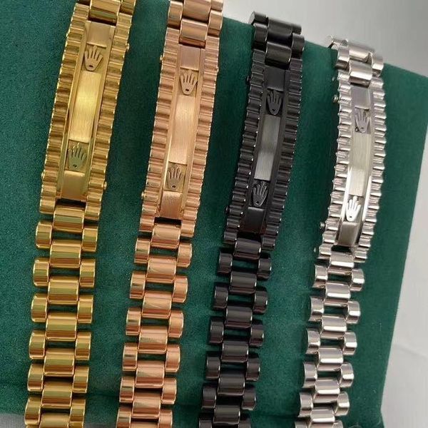 men stainless steel crown bracelet for women black gold color pulseira feminina lover's engagement jewelry
men stainless steel crown bracelet for women black gold color pulseira feminina lover's engagement jewelry