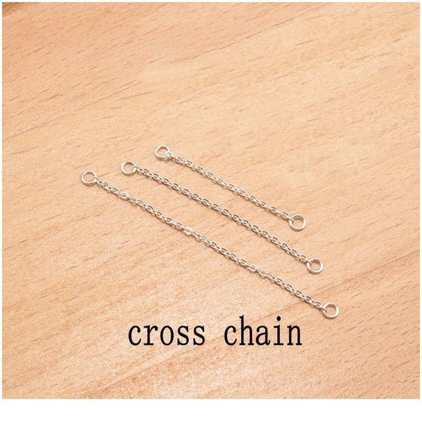 3-5cm 925 sterling silver jewelry cross chain box chain silver extender chain for jewelry making diy jewelry findings o qylxzt, Black;white
3-5cm 925 sterling silver jewelry cross chain box chain silver extender chain for jewelry making diy jewelry findings o qylxzt, Black;white