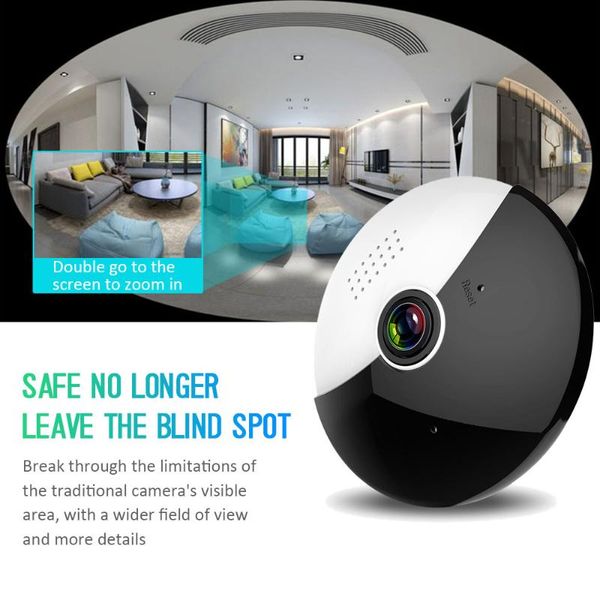 mini wireless wifi camera 360 degree panoramic network camera 24-hour monitoring hd infrared night vision
mini wireless wifi camera 360 degree panoramic network camera 24-hour monitoring hd infrared night vision