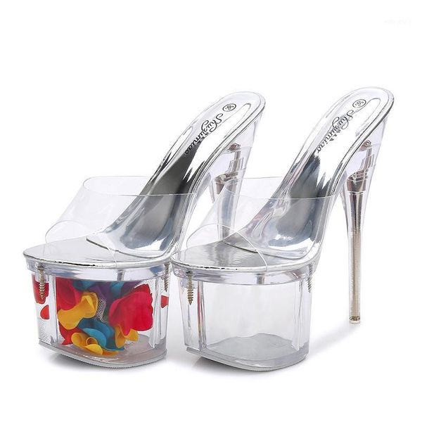 women summer super high heel platform pumps model catwalk pole dance nightclub transparent stiletto sandals ladies high heels1, Black
women summer super high heel platform pumps model catwalk pole dance nightclub transparent stiletto sandals ladies high heels1, Black