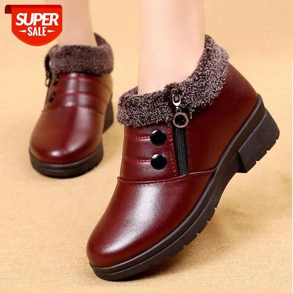 women boots 2020 fashion waterproof snow boots for winter shoes women casual lightweight ankle warm winter soft leather #gn8j, Black
women boots 2020 fashion waterproof snow boots for winter shoes women casual lightweight ankle warm winter soft leather #gn8j, Black