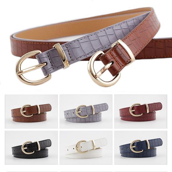 new women pu leather belts metal buckle designer luxury female waist belt dress trouser decorative waistband, Black;brown
new women pu leather belts metal buckle designer luxury female waist belt dress trouser decorative waistband, Black;brown