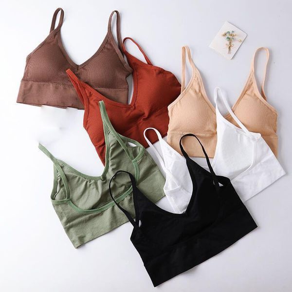 camisoles & tanks 2021 summer u type sporty seamless bralette simple solid color bras chest wire brassiere women lingerie, Black;white
camisoles & tanks 2021 summer u type sporty seamless bralette simple solid color bras chest wire brassiere women lingerie, Black;white