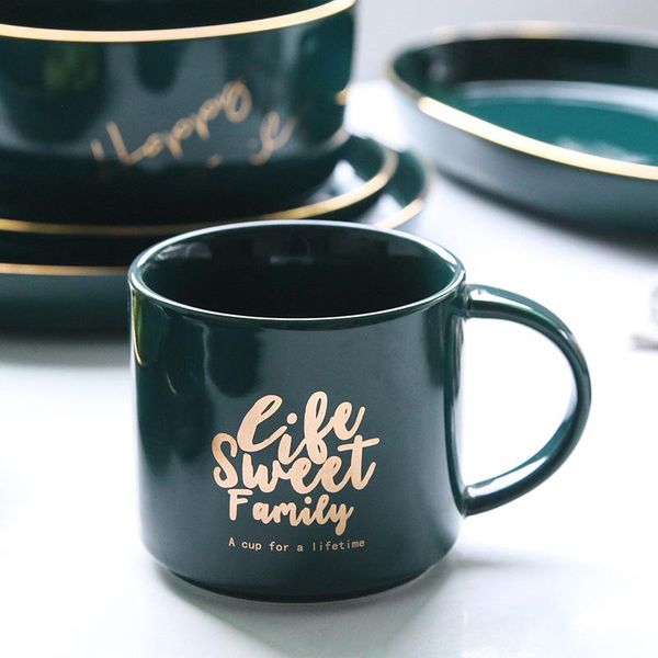 green gold english letter mug,gold-plated hand-painted ceramic mug coffee milk breakfast cup cute porcelain mugs
green gold english letter mug,gold-plated hand-painted ceramic mug coffee milk breakfast cup cute porcelain mugs