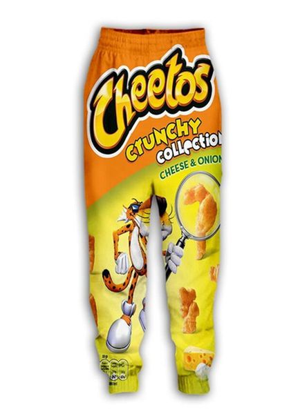 новая мода 3d printed cheetos jogger sweatpants женщины мужчины полная длина hip-hop брюки брюки n05, Black
новая мода 3d printed cheetos jogger sweatpants женщины мужчины полная длина hip-hop брюки брюки n05, Black