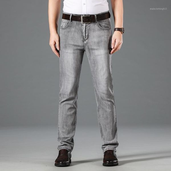 men's jeans 2021 autumn quality stretch pants male summer spring straight gray men clothing side denim fashion1, Blue
men's jeans 2021 autumn quality stretch pants male summer spring straight gray men clothing side denim fashion1, Blue