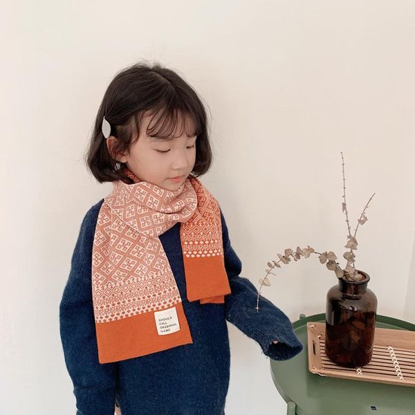 BASIC KNIT SCARF Knitted snood Colorful Plaid Scarf Special Gift for Christmas Snowflake Nordic style Children KNITWEAR, Blue;gray
BASIC KNIT SCARF Knitted snood Colorful Plaid Scarf Special Gift for Christmas Snowflake Nordic style Children KNITWEAR, Blue;gray