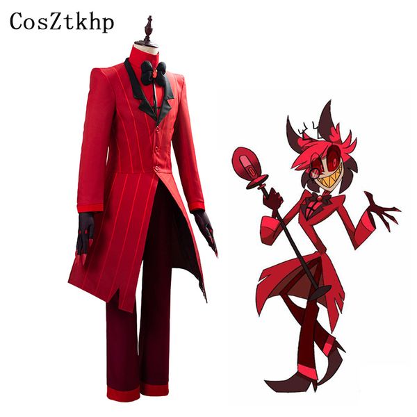 theme costume 5 pcs/sets l cosplay costume alastor the radio demon uniform carnival christmas costumes red suit mardi gras anime cosplay, Black;red
theme costume 5 pcs/sets l cosplay costume alastor the radio demon uniform carnival christmas costumes red suit mardi gras anime cosplay, Black;red