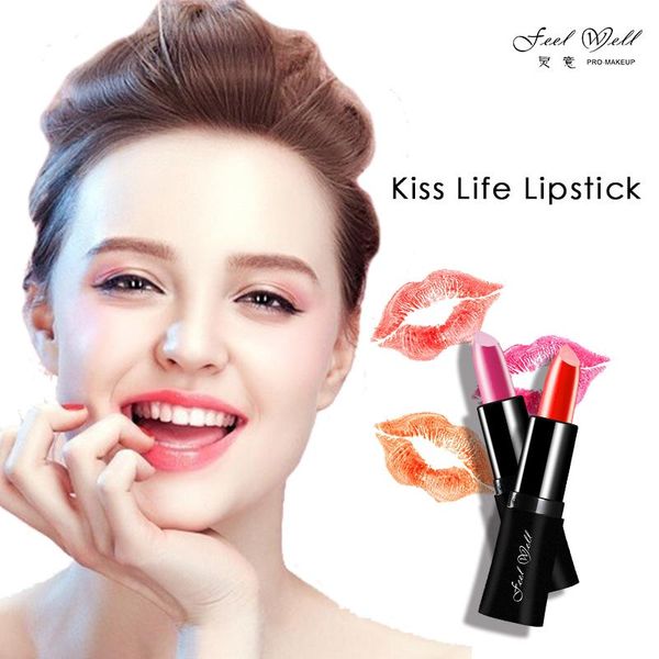 lip gloss feel well 10 colors lipstick red matte long lasting moisture cosmetic lips makeup 3.8g sexy
lip gloss feel well 10 colors lipstick red matte long lasting moisture cosmetic lips makeup 3.8g sexy