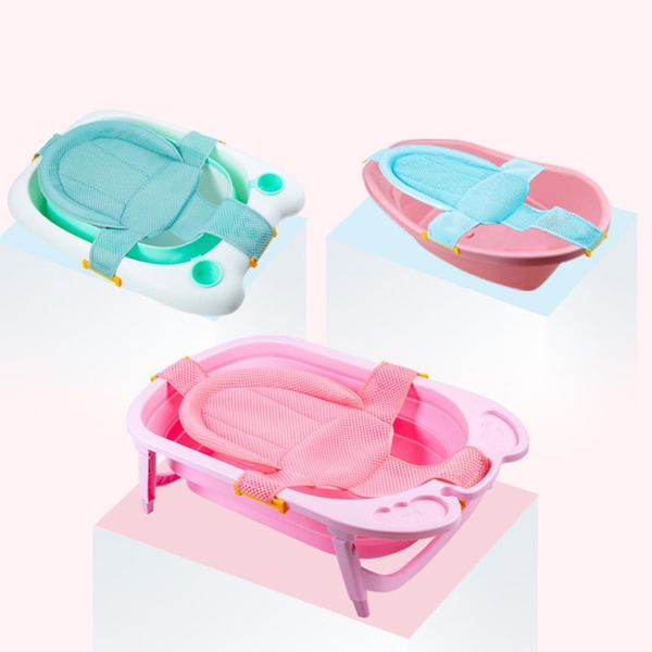 baby bath net cross slip portable newborn thicken pillow bath artifact net bag bath rack can sit lying 201019
baby bath net cross slip portable newborn thicken pillow bath artifact net bag bath rack can sit lying 201019