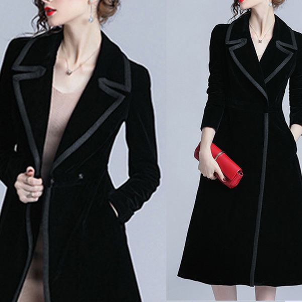 2021 new autumn and winter woman's wool long-winded trench coat noble elegance x6gz, Black
2021 new autumn and winter woman's wool long-winded trench coat noble elegance x6gz, Black