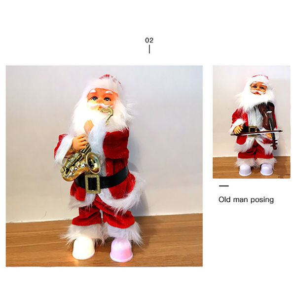 music claus led electric with toy santa color lights christmas decoration kids xmas happy new year gift
music claus led electric with toy santa color lights christmas decoration kids xmas happy new year gift