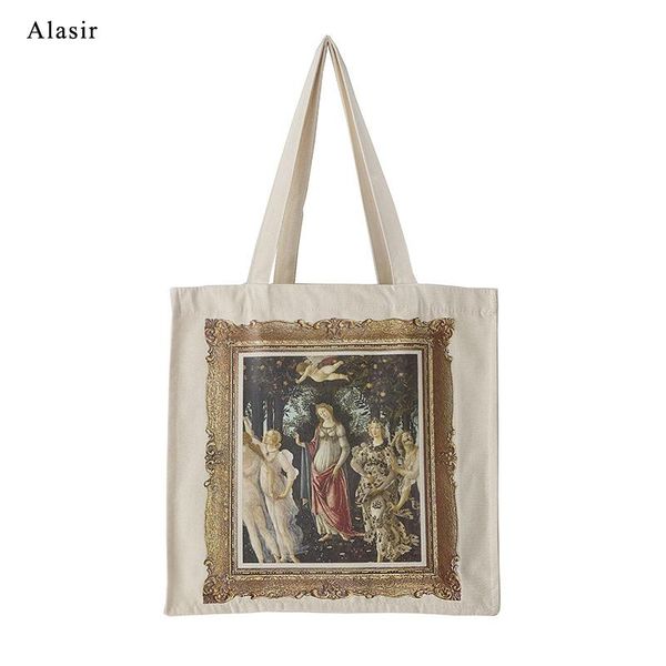 alasir vintage canvas shoulder bag oil painting artsy women large handbags student school bag individual oil canvas
alasir vintage canvas shoulder bag oil painting artsy women large handbags student school bag individual oil canvas