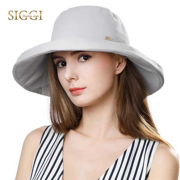 wide brim hats fancet summer womens sun solid cotton adjustable windproof cord casual bucket for women fashion gorros 99701, Blue;gray
wide brim hats fancet summer womens sun solid cotton adjustable windproof cord casual bucket for women fashion gorros 99701, Blue;gray