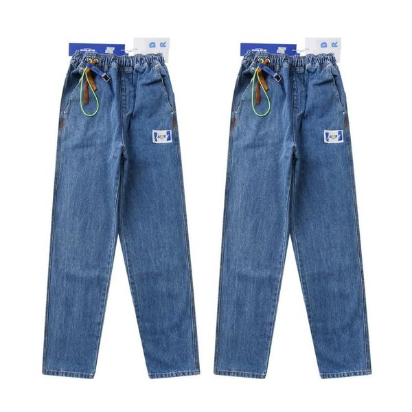 men's jeans 2021 adererror elastic waistline men women couple straight oversize hip-hop high street ader drawstring, Blue
men's jeans 2021 adererror elastic waistline men women couple straight oversize hip-hop high street ader drawstring, Blue