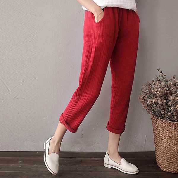2021 vintage pleated pantalon palazzo women casual linen harem pants autumn elastic waist long tousers lady plus size pants 5xl y19070101, Black;white
2021 vintage pleated pantalon palazzo women casual linen harem pants autumn elastic waist long tousers lady plus size pants 5xl y19070101, Black;white