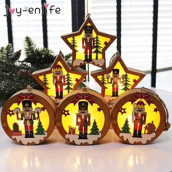 led light diy wooden tree decoration nutcracker soldier hanging pendant merry christmas decor for home 2020 natal noel
led light diy wooden tree decoration nutcracker soldier hanging pendant merry christmas decor for home 2020 natal noel