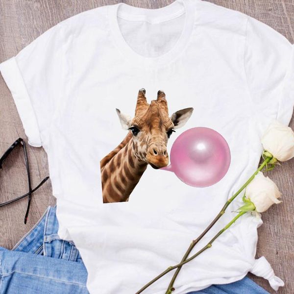 women graphic giraffe 90s style cute animal fashion cartoon clothes lady tees print clothing female t shirt womens t-shirt, White
women graphic giraffe 90s style cute animal fashion cartoon clothes lady tees print clothing female t shirt womens t-shirt, White