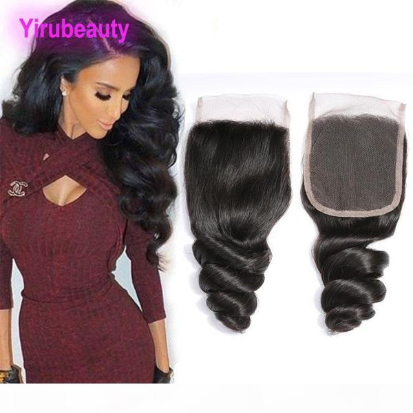 brazilian virgin hair 4x4 lace closure loose wave middle three part 8-22inch human hair lace closure with baby hair, Black;brown
brazilian virgin hair 4x4 lace closure loose wave middle three part 8-22inch human hair lace closure with baby hair, Black;brown