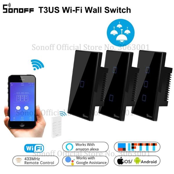 sonoff t3 smart wifi wall light us switch black 120 type with border 1/2/3 gang 433 rf/app/touch control works with google home
sonoff t3 smart wifi wall light us switch black 120 type with border 1/2/3 gang 433 rf/app/touch control works with google home