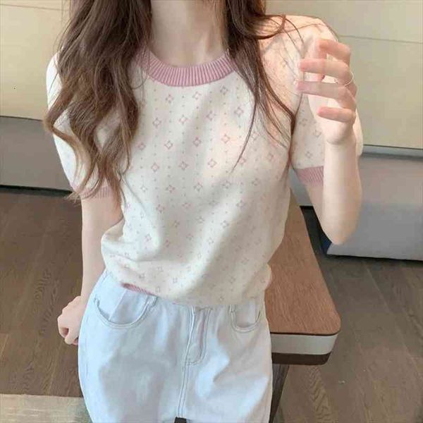 summer o-neck thin knitted pullovers sweater women floral print t-shirt loose casual chic puff sleeve sweet student t-shirt, White;black
summer o-neck thin knitted pullovers sweater women floral print t-shirt loose casual chic puff sleeve sweet student t-shirt, White;black