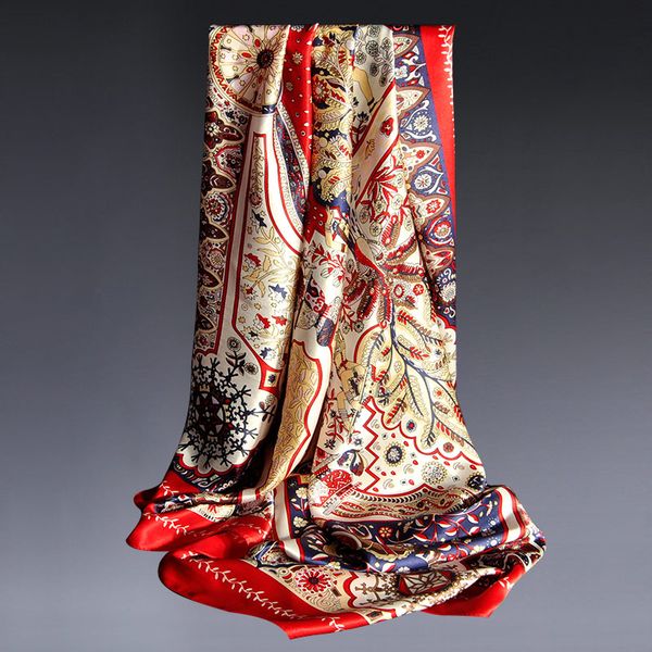 100% hangzhou silk square scarf women 110*110cm brand big bandana wraps for mama printed kerchief real silk scarves square y201007, Blue;gray
100% hangzhou silk square scarf women 110*110cm brand big bandana wraps for mama printed kerchief real silk scarves square y201007, Blue;gray
