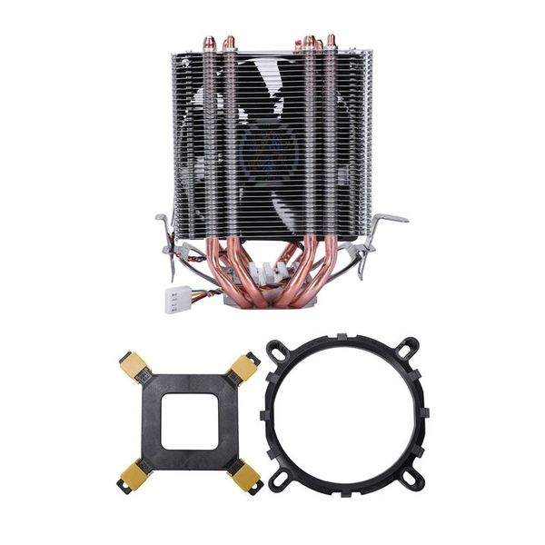 lanshuo 4 heat pipe 4 wire without light single fan cpu radiator & 1 set cpu fan radiator cooler stand
lanshuo 4 heat pipe 4 wire without light single fan cpu radiator & 1 set cpu fan radiator cooler stand