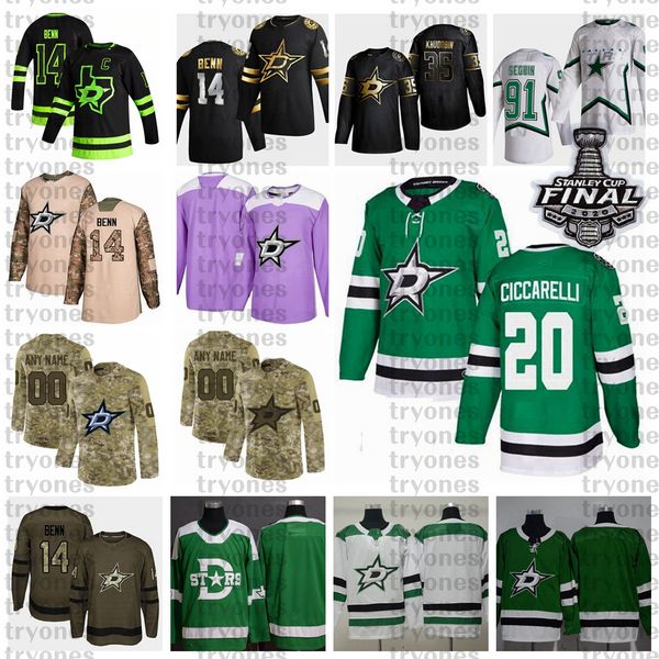2021 reverse retro customize #20 dino ciccarelli dallas stars hockey jersey stanley cup golden edition camo veterans day fights cancer shirt, Black;red
2021 reverse retro customize #20 dino ciccarelli dallas stars hockey jersey stanley cup golden edition camo veterans day fights cancer shirt, Black;red