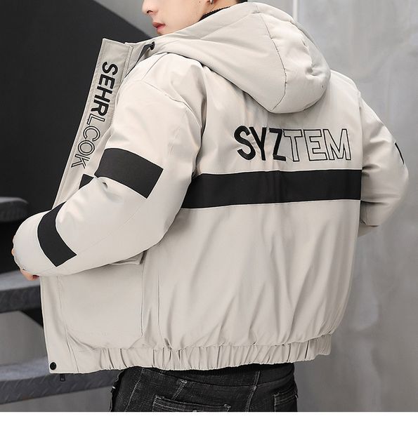 men parka coats winter jacket mens thicken hooded windproof parkas overcoat casual man warm down jackets pockets outerwear 201204, Black
men parka coats winter jacket mens thicken hooded windproof parkas overcoat casual man warm down jackets pockets outerwear 201204, Black